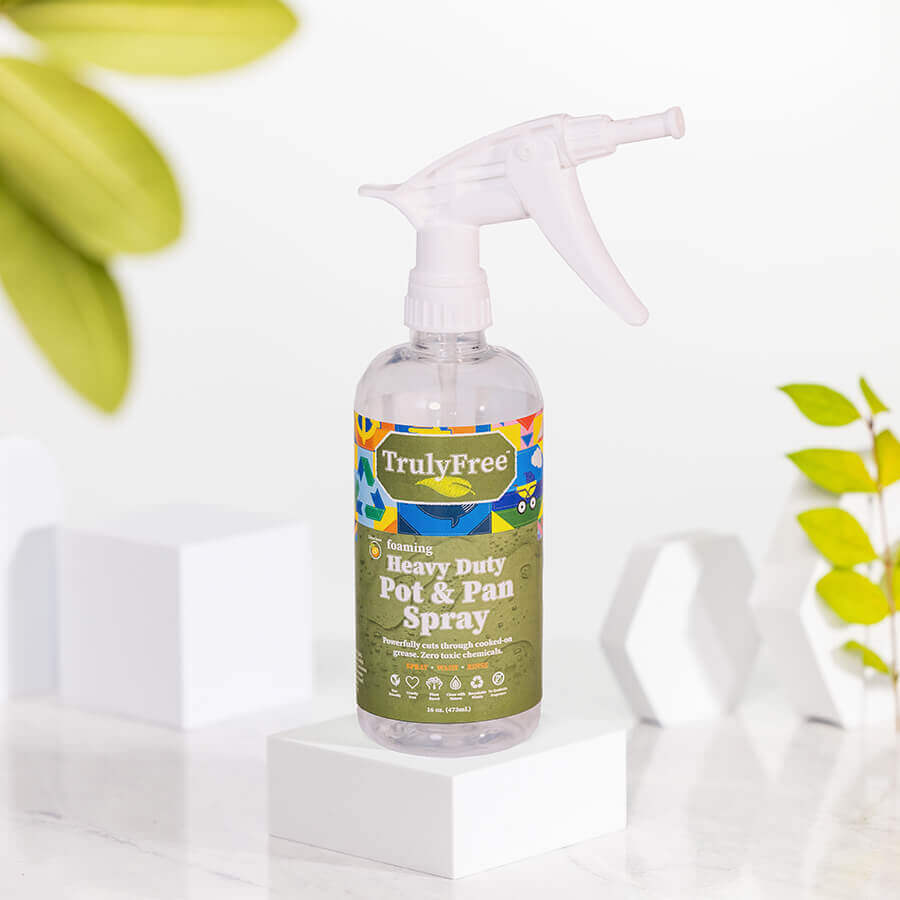 Heavy Duty Pot and Pan Spray Bottle Truly Free